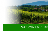 Newsletter Agricoltura Veneta n. 01 del 13.01.2021