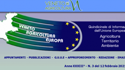 Veneto Agricoltura Europa n. 3 del 12 febbraio 2021