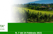 Newsletter Agricoltura Veneta n. 7 del 24 febbraio 2021