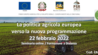La politica agricola europea verso la nuova programmazione