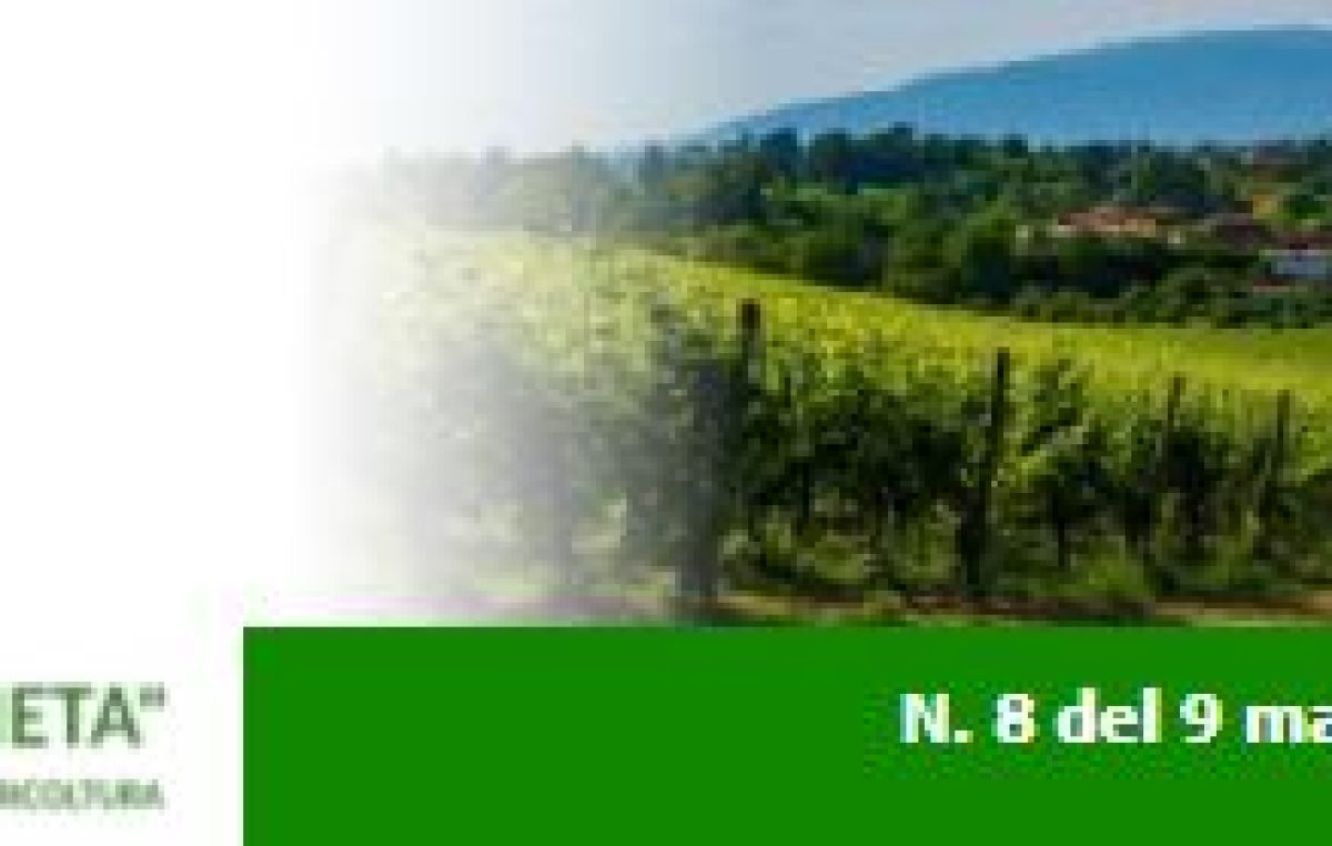 NEWSLETTER “AGRICOLTURA VENETA” N. 8 DEL 9.3.2022