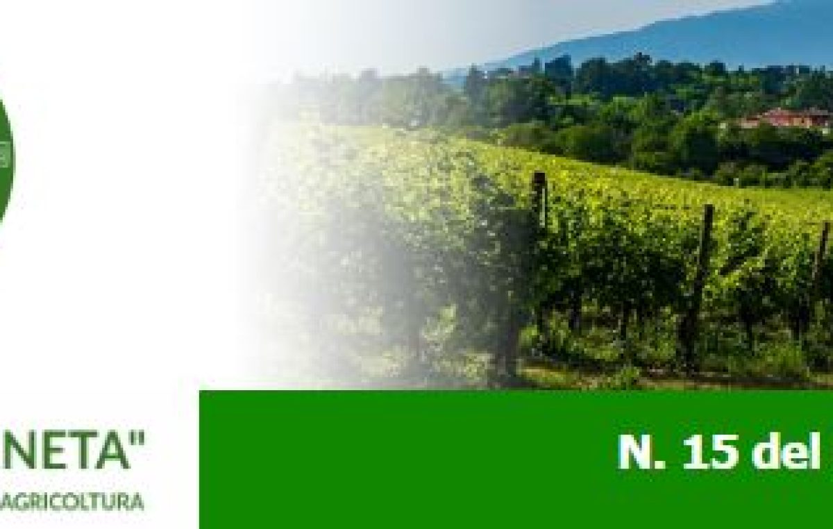 Newsletter Agricoltura Veneta n. 15 del 26 aprile 2023